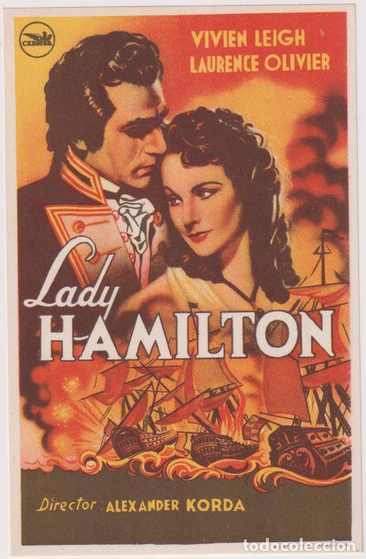 Cine: Lady Hamilton. Sencillo de Cepicsa. &iexcl;IMPECABLE! - Foto 1