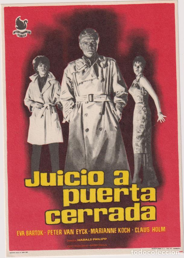Cine: Juicio a puerta cerrada. Sencillo de Interpeninsular. &iexcl;IMPECABLE! - Foto 1
