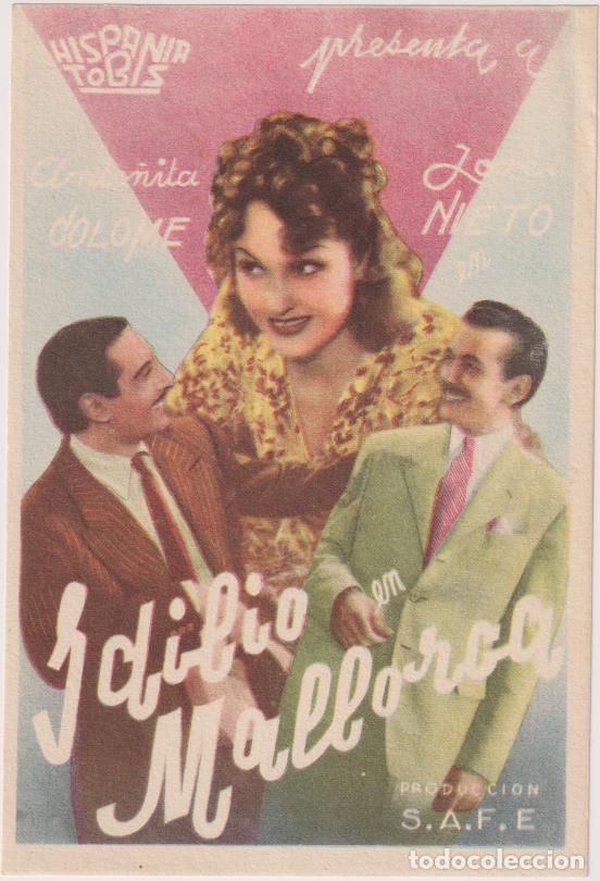 Cine: Idilio en mallorca. Sencillo de Hispania Tobis - Foto 1