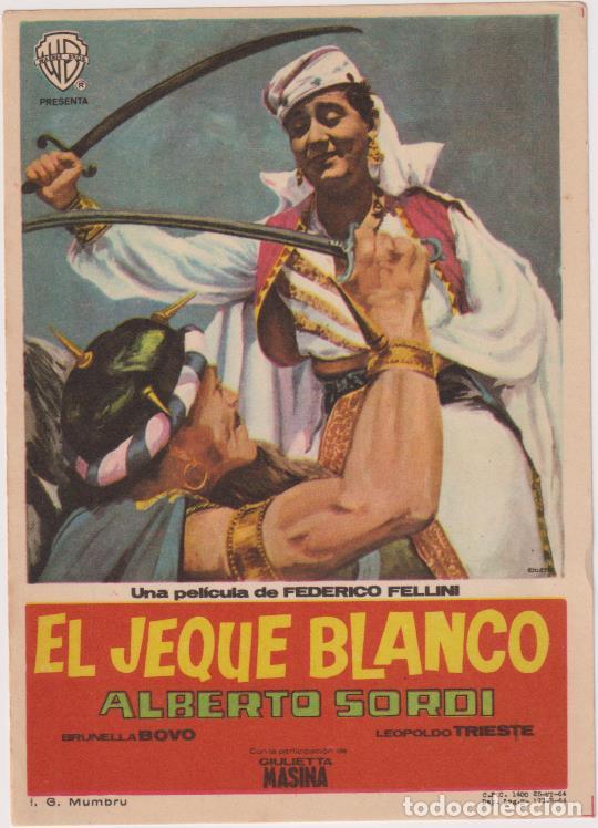 Cine: El Jeque Blanco. Sencillo de WB - Foto 1