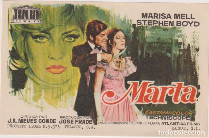 Cine: Marta. Sencillo de Mercurio - Foto 1