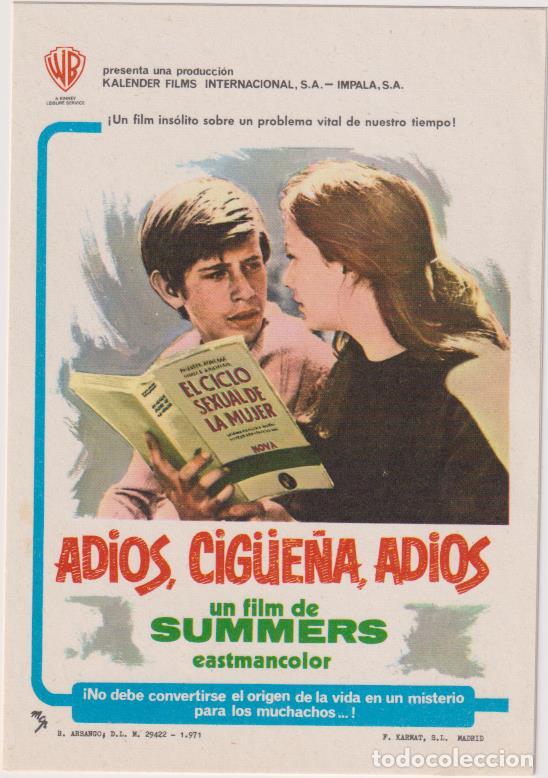 Cine: Adi&oacute;s, Cig&uuml;e&ntilde;a, Adi&oacute;s. Sencillo de WB - Foto 1