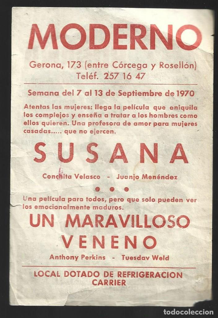 Cine: 1 PROGRAMA DE CINE A&Ntilde;O 1970 - Foto 2