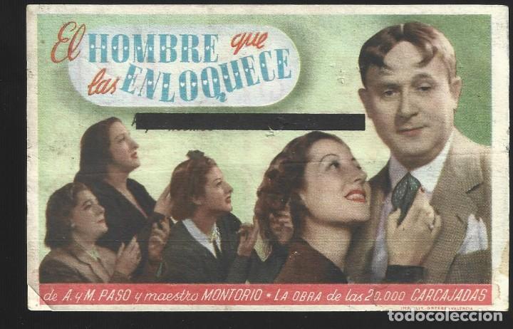 Cine: 1 PROGRAMA DE TEATRO COMICO - Foto 1