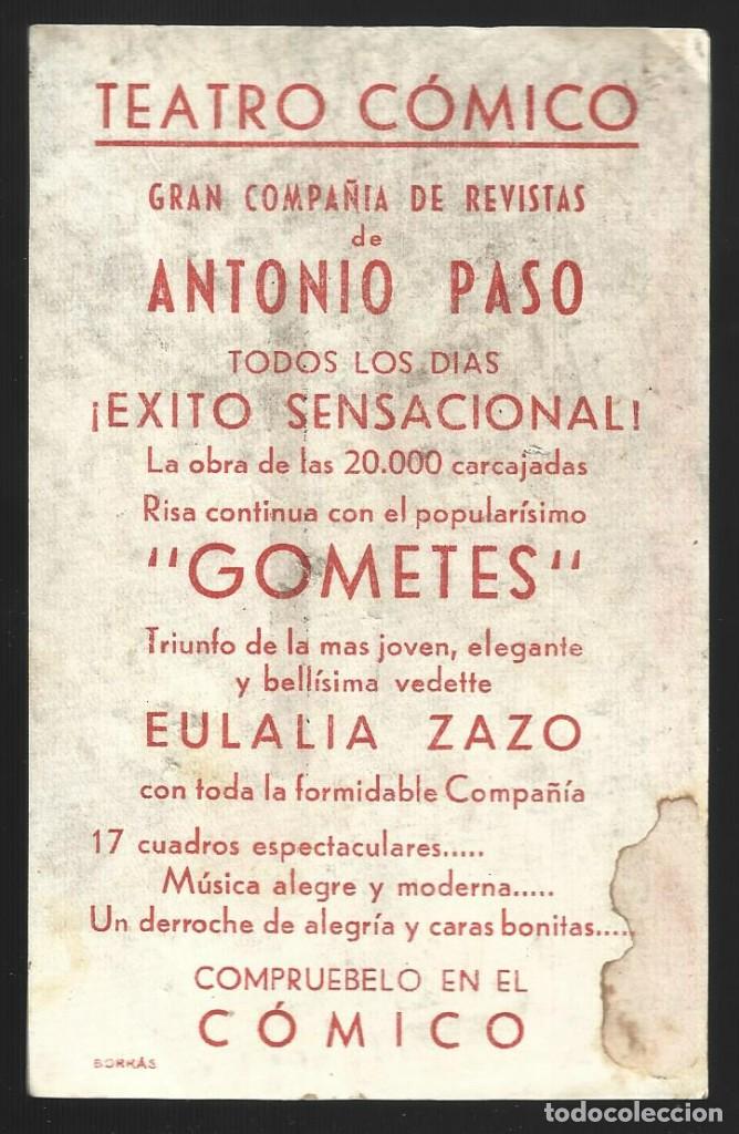 Cine: 1 PROGRAMA DE TEATRO COMICO - Foto 2