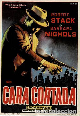 Cine: PROGRAMA DE CINE: CARA CORTADA PC-5589 - Foto 1