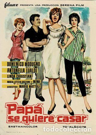 Cine: PROGRAMA DE CINE: PAP&Aacute; SE QUIERE CASAR PC-5594 - Foto 1