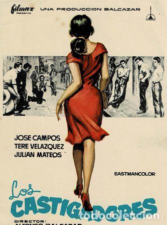 Cine: PROGRAMA DE CINE: LOS CASTIGADORES PC-5598 - Foto 1