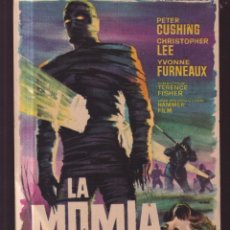 Cine: FOLLETO DE MANO LA MOMIA PUBLICIDAD AVENIDA REUS DEL AÑO 1961. Lote 323901518