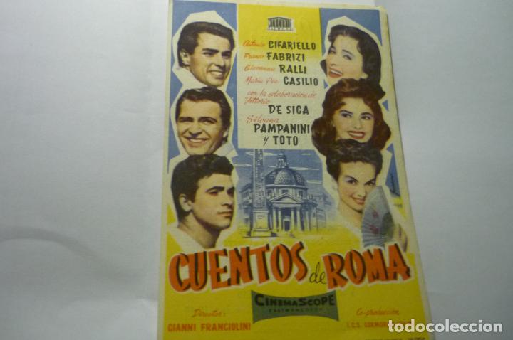 Cine: programa cuentos de roma-vittorio de sica,.publicidad - Foto 1
