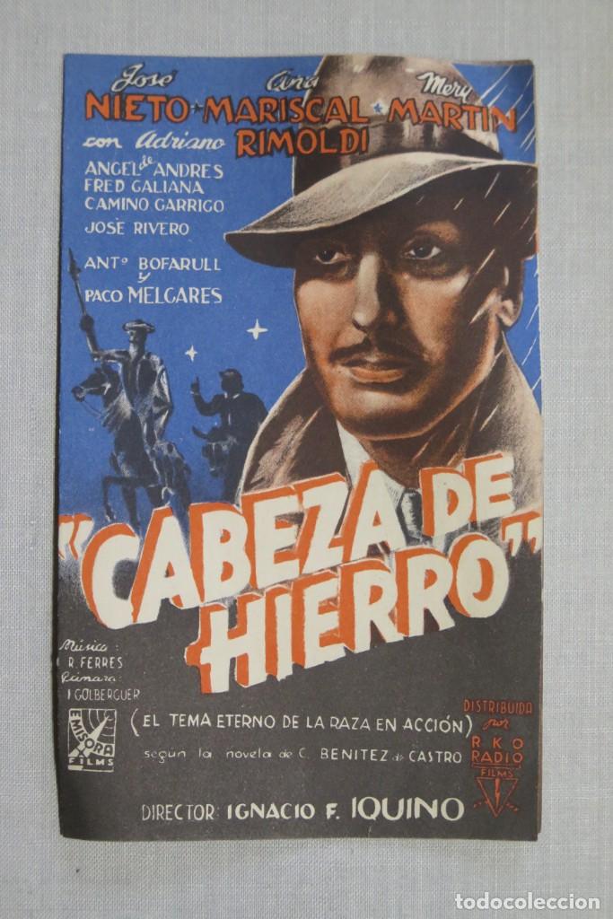 Cine: Programa de cine. Cabeza de hierro - Foto 1