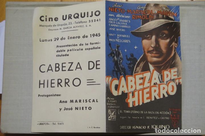 Cine: Programa de cine. Cabeza de hierro - Foto 3
