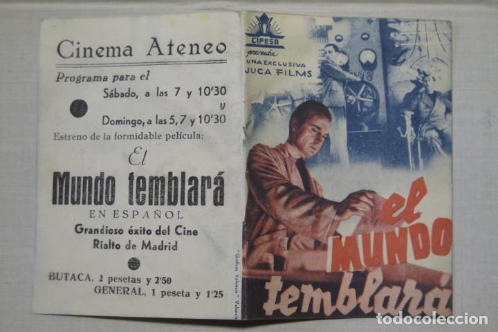 Cine: PROGRAMA DE CINE. EL MUNDO TEMBLARA - Foto 1
