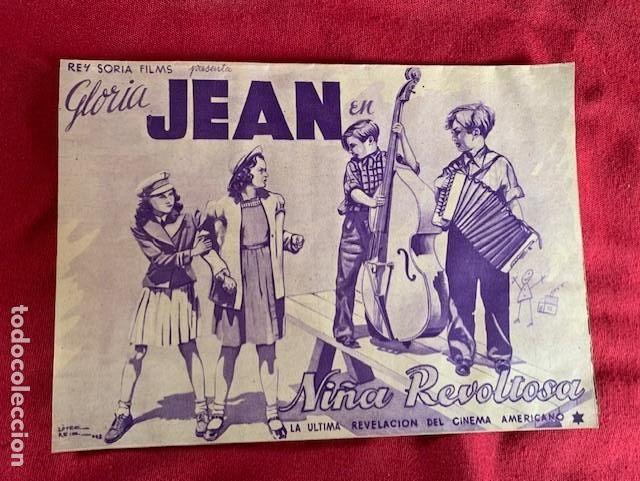  Flyers Publicitaires de films Anciens: NI&Ntilde;A REVOLTOSA