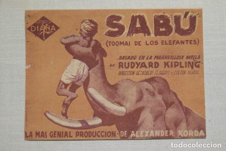 Cine: PROGRAMA DE CINE. SAB&Uacute;,TOOMAI DE LOS ELEFANTES - Foto 1