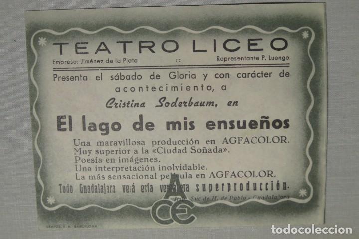 Cine: PROGRAMA DE CINE. EL LAGO DE MIS ENSUE&Ntilde;OS - Foto 2