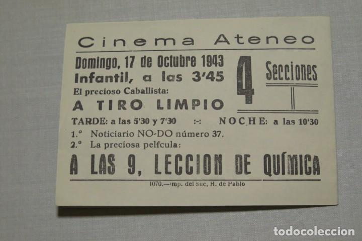 Cine: PROGRAMA DE CINE. A LAS 9 LECCION DE QUIMICA - Foto 3