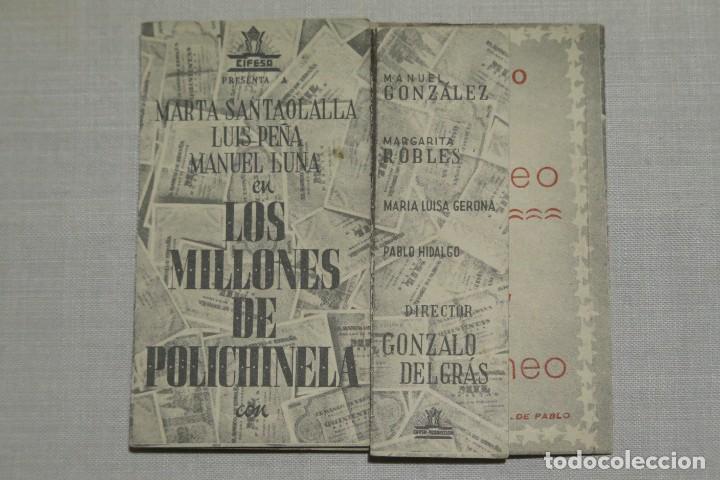 Cine: PROGRAMA CINE. LOS MILLONES DE POLICHINELA - Foto 1