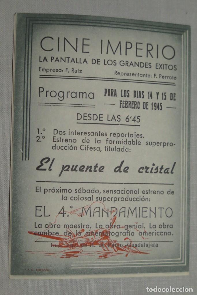 Cine: PROGRAMA DE CINE. EL PUENTE DE CRISTAL - Foto 2