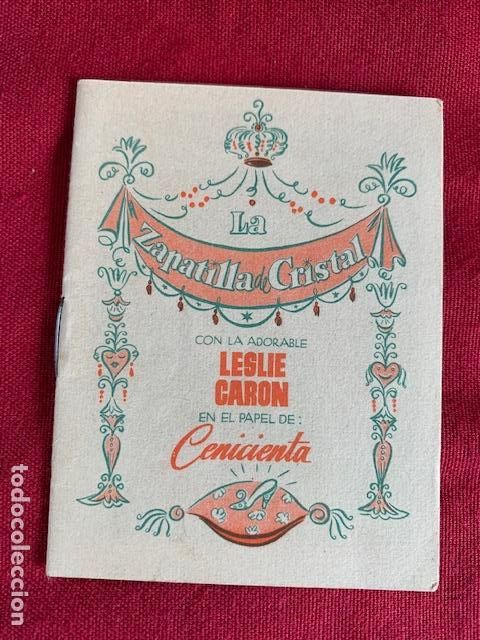  Flyers Publicitaires de films Anciens: LA ZAPATILLA DE CRISTAL