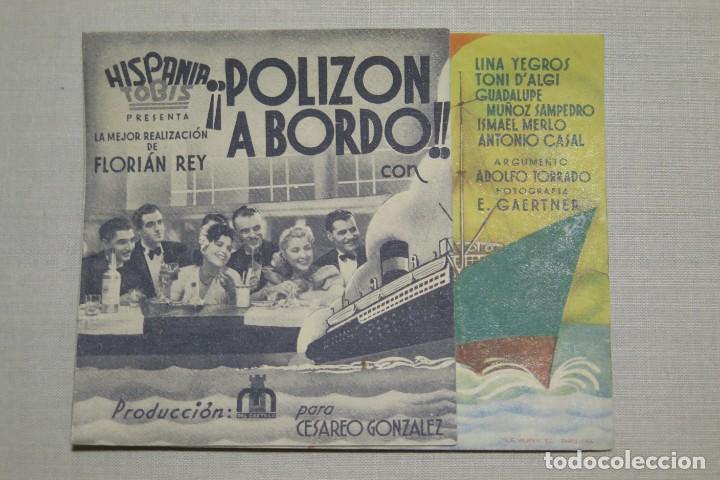 Cine: PROGRAMA DE CINE. POLIZON A BORDO - Foto 1