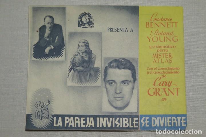 Cine: PROGRAMA DE CINE. LA PAREJA INVISIBLE - Foto 1