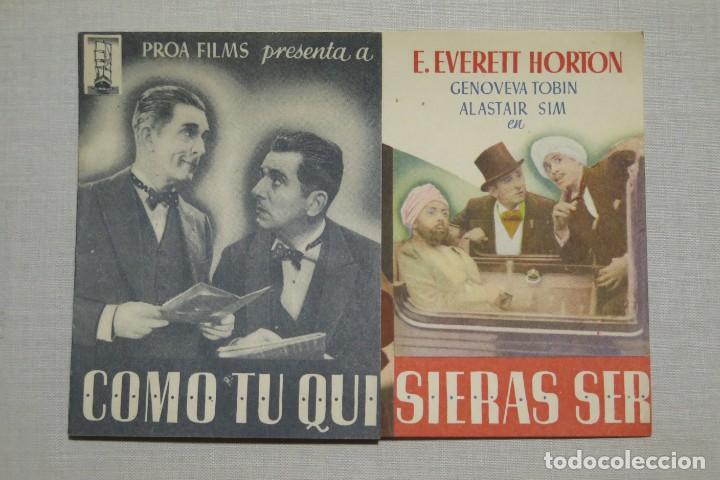 Cine: PROGRAMA DE CINE. COMO TU QUIERES SER - Foto 1
