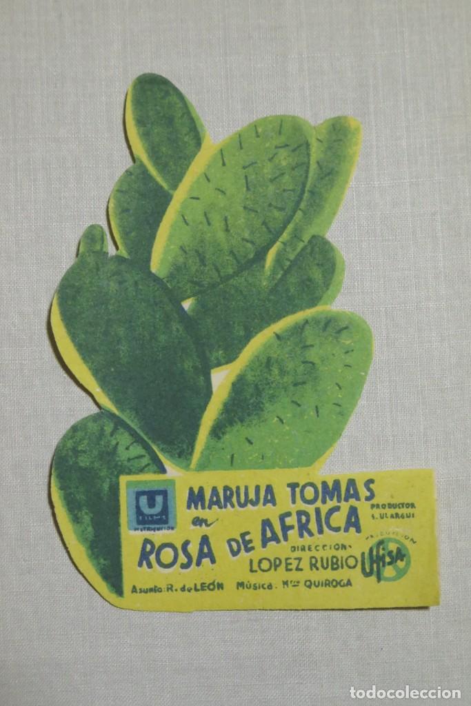 Cine: PROGRAMA DE CINE. ROSA DE AFRICA - Foto 1