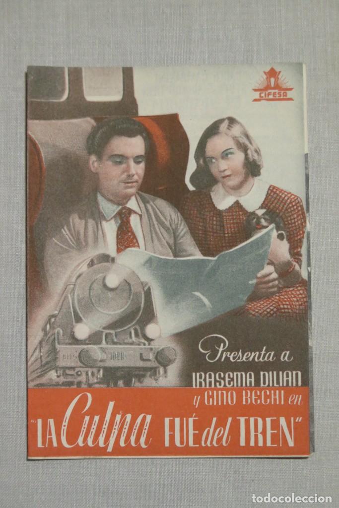 Cine: PROGRAMA DE CINE. LA CULPA FUE DEL TREN - Foto 1