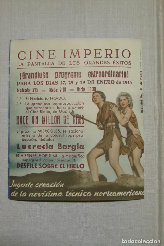 Cine: PROGRAMA DE CINE. HACE UN MILLON DE A&Ntilde;OS - Foto 3