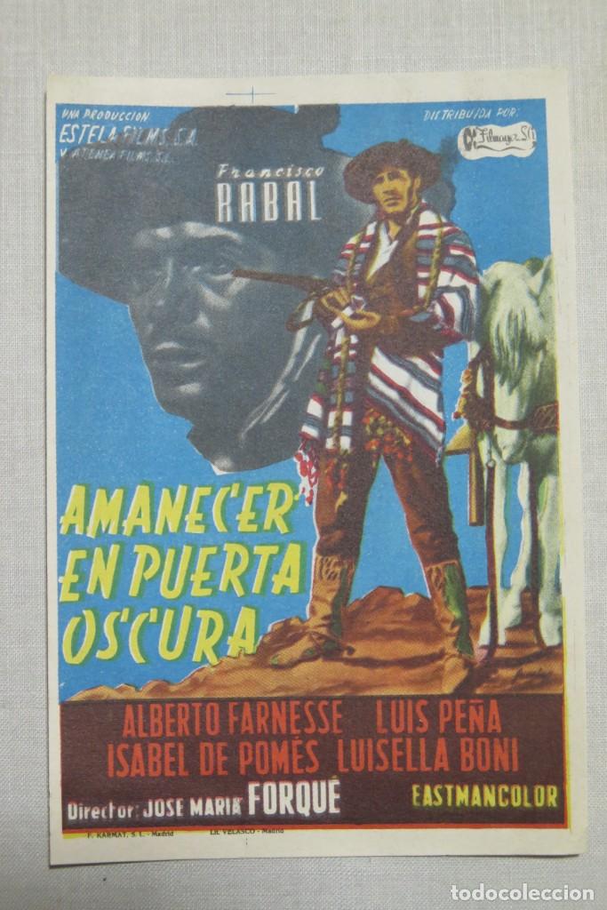 Cine: PROGRAMA DE CINE. AMANECER EN PUERTA OSCURA - Foto 1