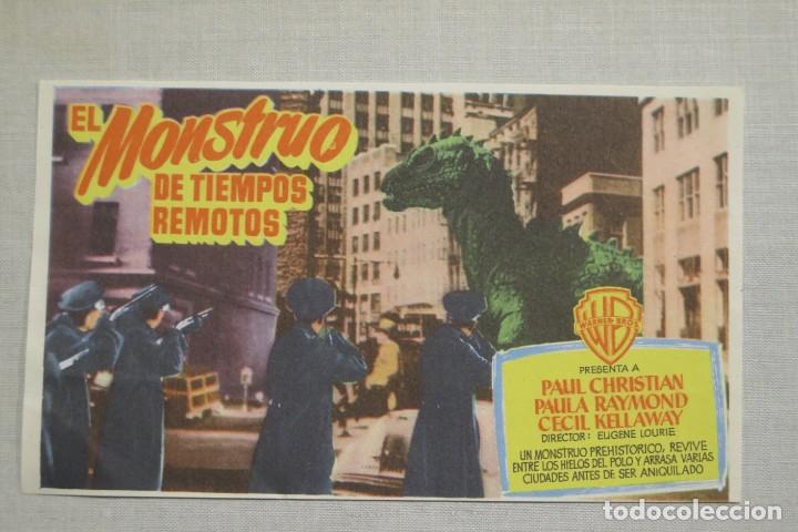 Cine: PROGRAMA DE CINE. EL MONSTRUO EN TIEMPOS REMOTOS - Foto 1