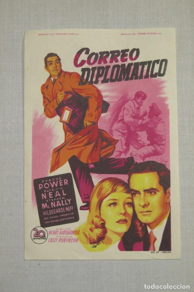Cine: PROGRAMA DE CINE. CORREO DIPLOMATICO - Foto 1
