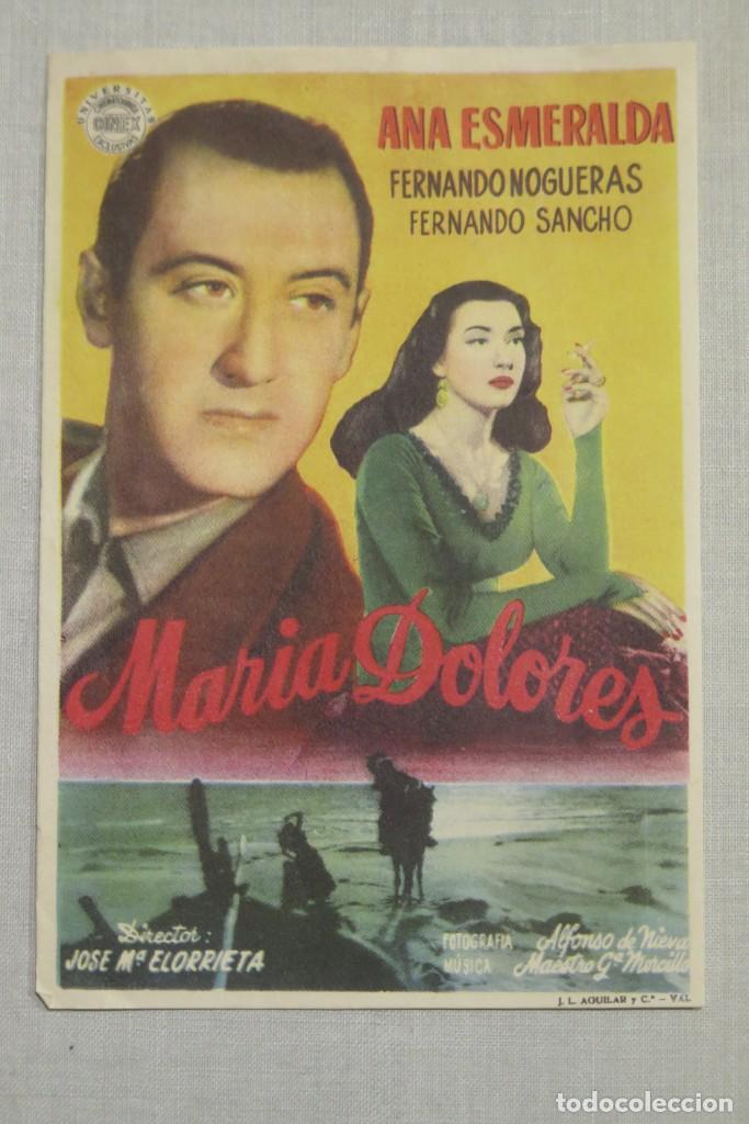 Cine: PROGRAMA DE CINE. MARIA DOLORES - Foto 1