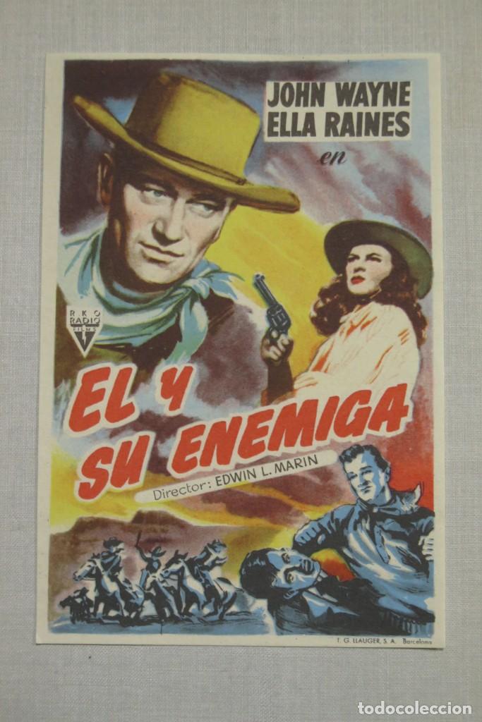 Cine: PROGRAMA DE CINE. EL Y SU ENEMIGA - Foto 1