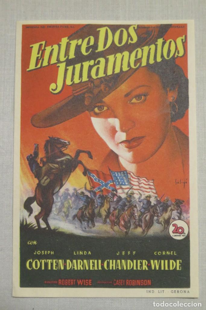 Cine: PROGRAMA DE CINE. ENTRE DOS JURAMENTOS - Foto 1