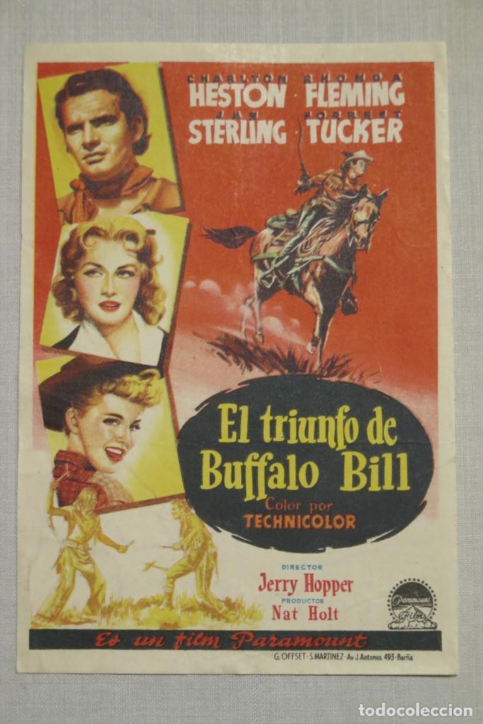 Cine: PROGRAMA DE CINE. EL TRIUNFO DE BUFFALO BILL - Foto 1