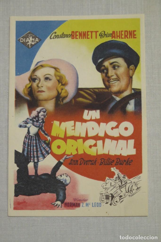 Cine: PROGRAMA DE CINE. UN MENDIGO ORIGINAL - Foto 1
