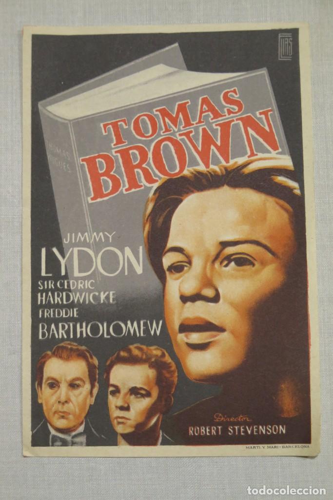 Cine: PROGRAMA DE CINE. TOMAS BROWN - Foto 1