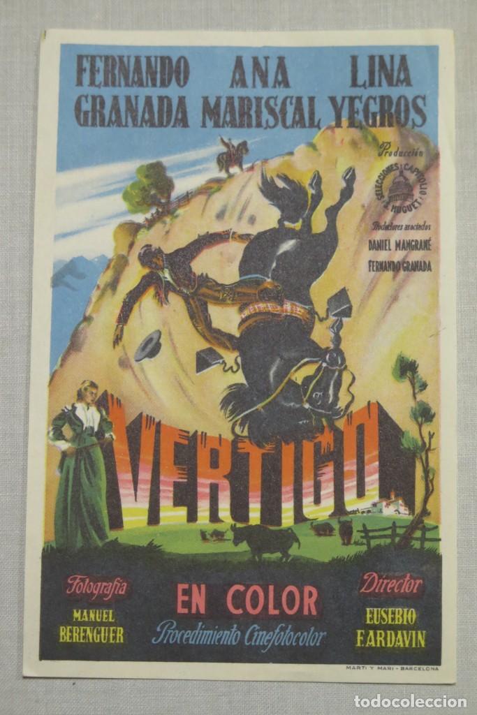 Cine: PROGRAMA DE CINE. VERTIGO - Foto 1