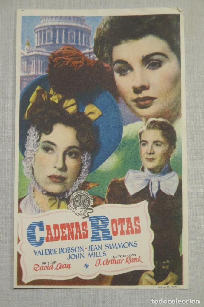 Cine: PROGRAMA DE CINE. CADENAS ROTAS - Foto 1