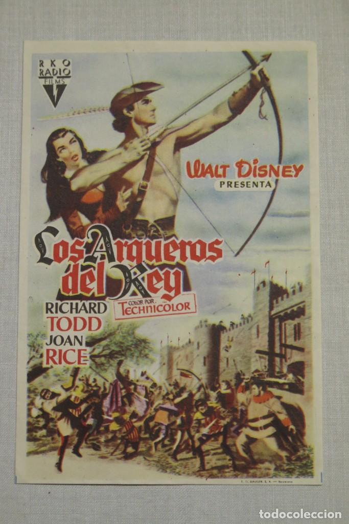 Cine: PROGRAMA DE CINE. LOS ARQUEROS DEL REY - Foto 1
