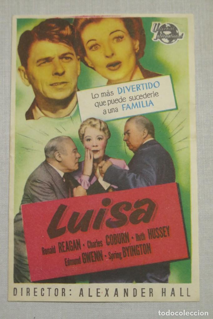 Cine: PROGRAMA DE CINE. LUISA - Foto 1