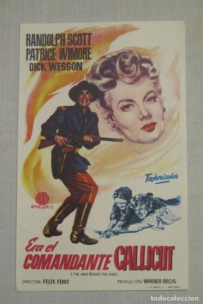 Cine: PROGRAMA DE CINE. ERA EL COMANDANTE CALLICUT - Foto 1