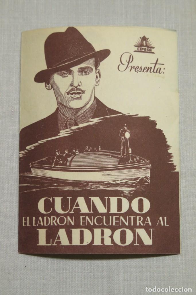 Cine: PROGRAMA DE CINE. CUANDO EL LADRON ENCUENTRA AL LADRON - Foto 1