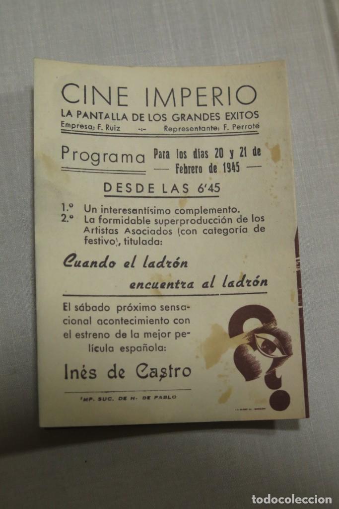 Cine: PROGRAMA DE CINE. CUANDO EL LADRON ENCUENTRA AL LADRON - Foto 3