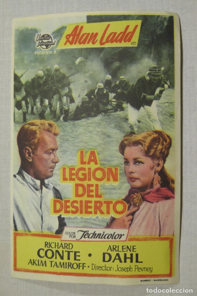 Cine: PROGRAMA DE CINE. LA LEGION DEL DESIERTO - Foto 1