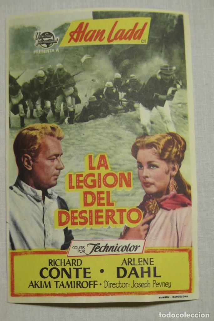 Cine: PROGRAMA DE CINE. LA LEGION DEL DESIERTO - Foto 1