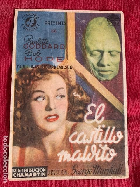  Flyers Publicitaires de films Anciens: EL CASTILLO MALDITO