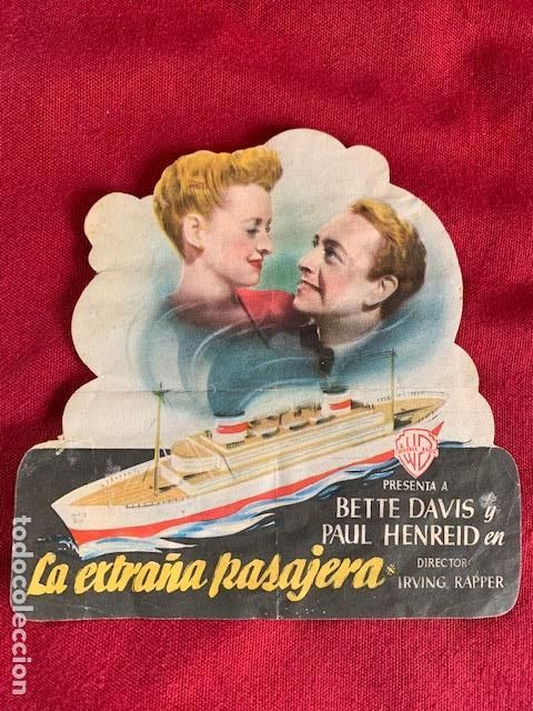  Flyers Publicitaires de films Anciens: LA EXTRA&Ntilde;A PASAJERA